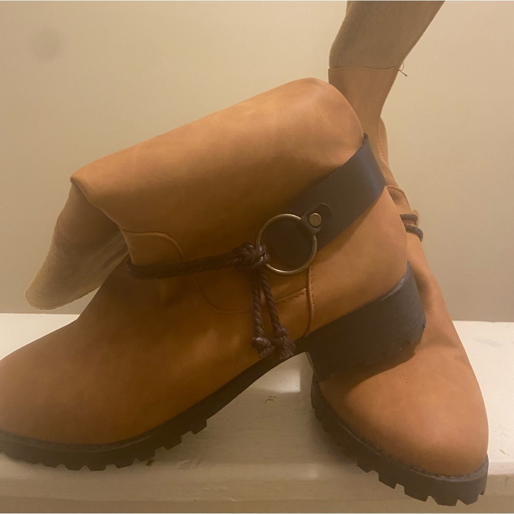 Women Stylish Boots mid caf